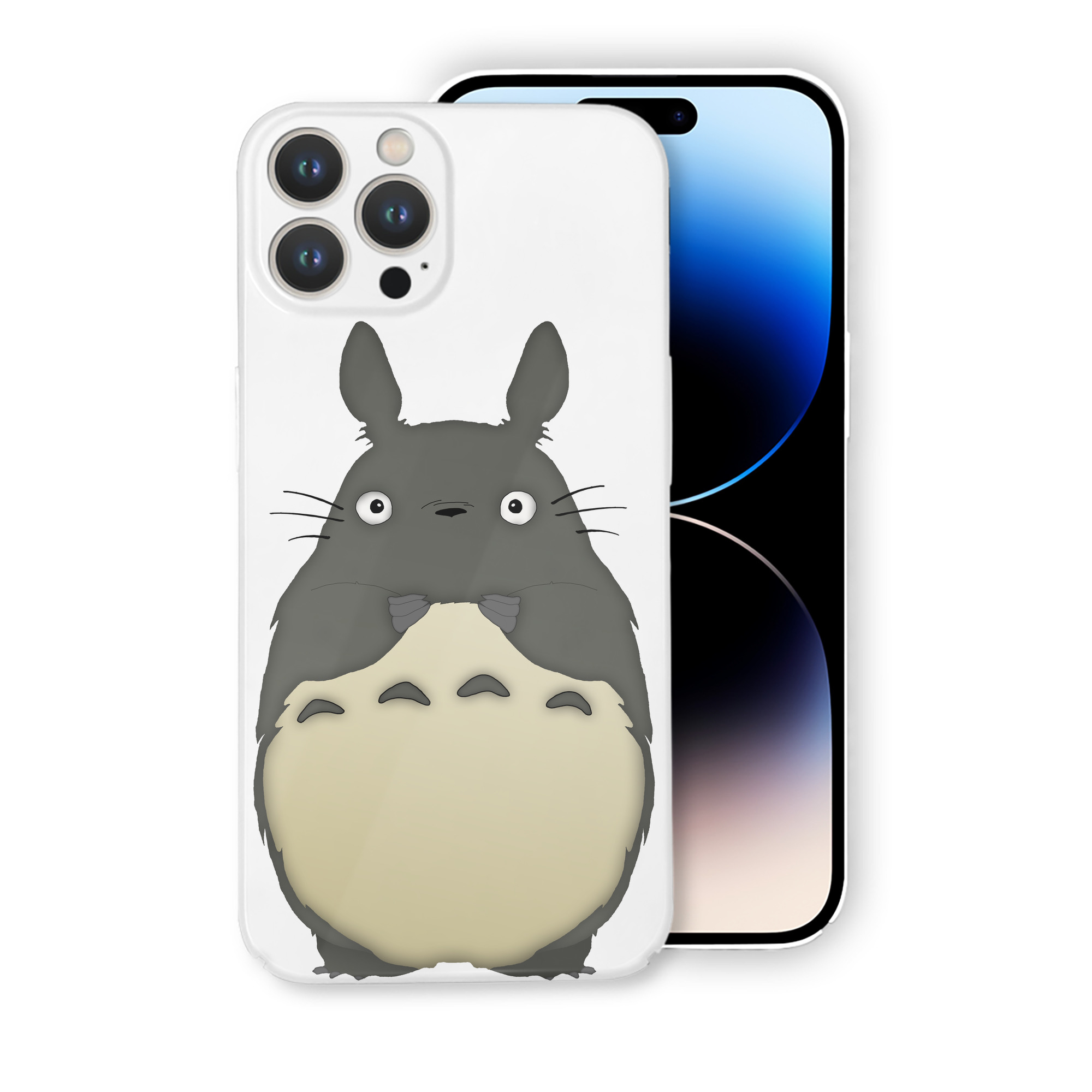 （画像用） となりのトトロ 草壁メイ 草壁サツキ My Neighbor Totoro Satsuki Kusakabe Mei Kusakabe 【iPhone 14シリーズ対応】ハードケース